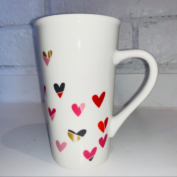 Starbucks Tall Mug w/ Heart Pattern New Condition - Picture 2 of 5